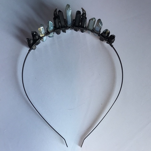 New! Raw Crystal Black Moon & Quartz - Picture 10 of 10